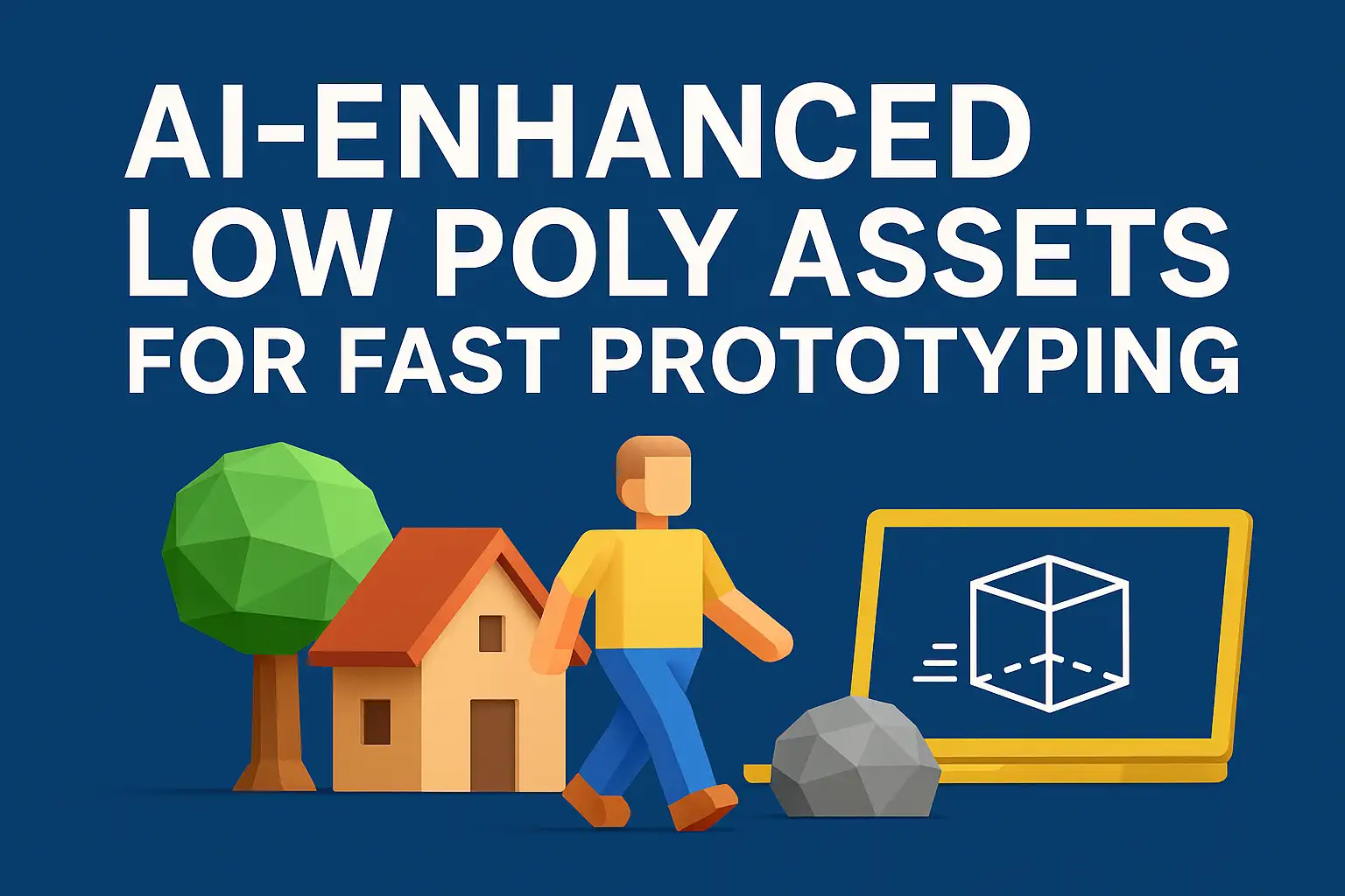 ai enhanced low poly assets