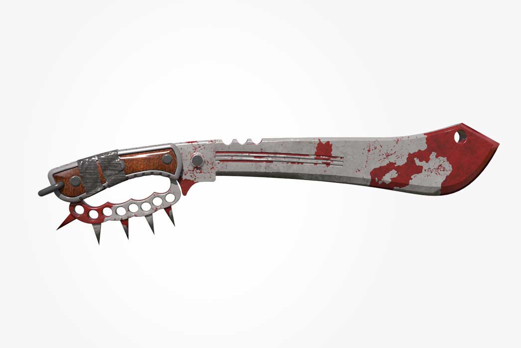 3d machete model