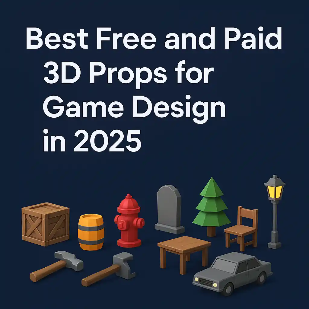 3d props for game design