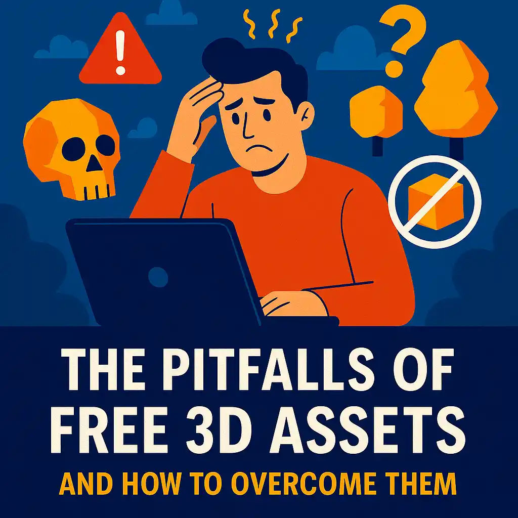 pit falls of free 3d assets
