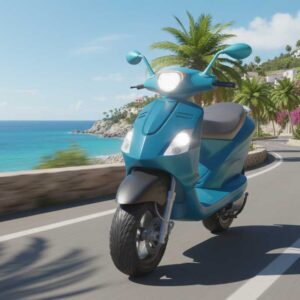 3d scooter model