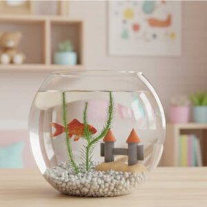 fish bowl 3d model