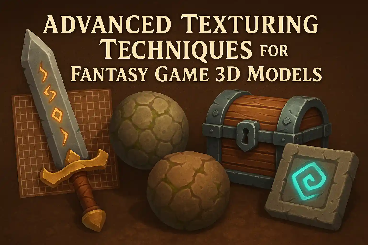 fantasy game 3d models