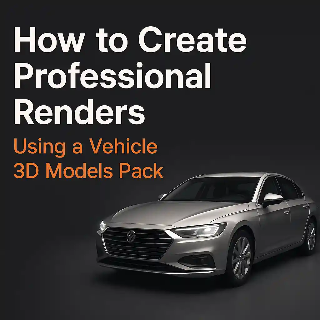 vehicle 3d models pack