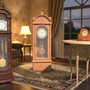 3d antique clocks